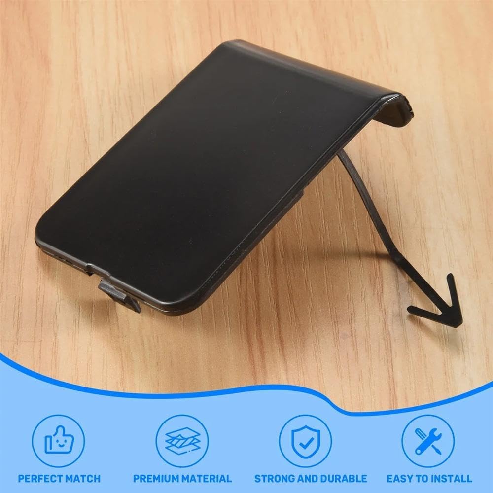 Hitch Cover Trailer Front Bumper Towing Hook Cover for Nissan Qashqai 08-15 622A0-JE20A Automotive Parts