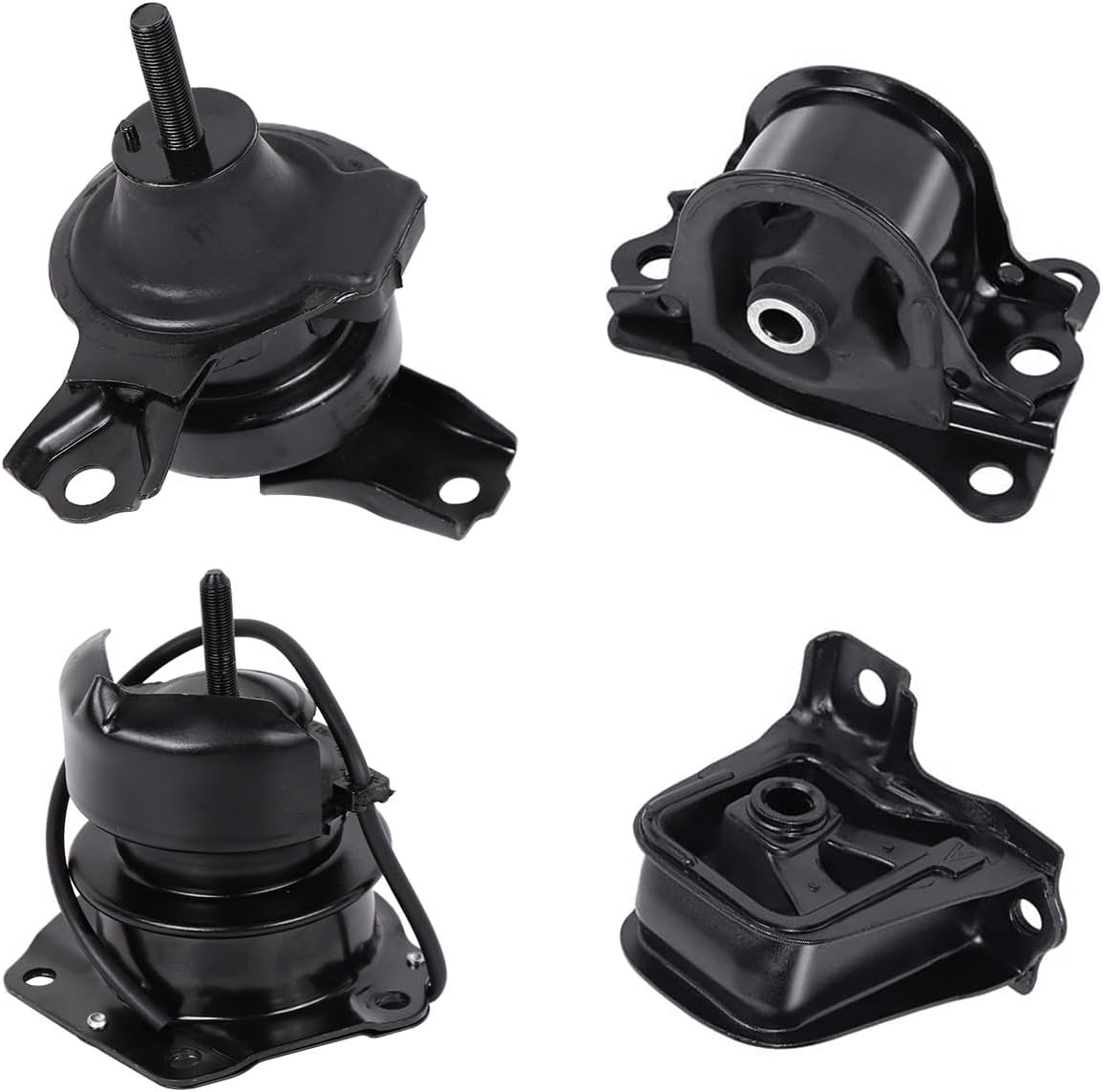 Set of 4 Engine Motor &Transmission Mount Compatible with Honda Accord 1998-2002 2.3L Auto Trans, OE: A6572 A6564 A6583 A6570