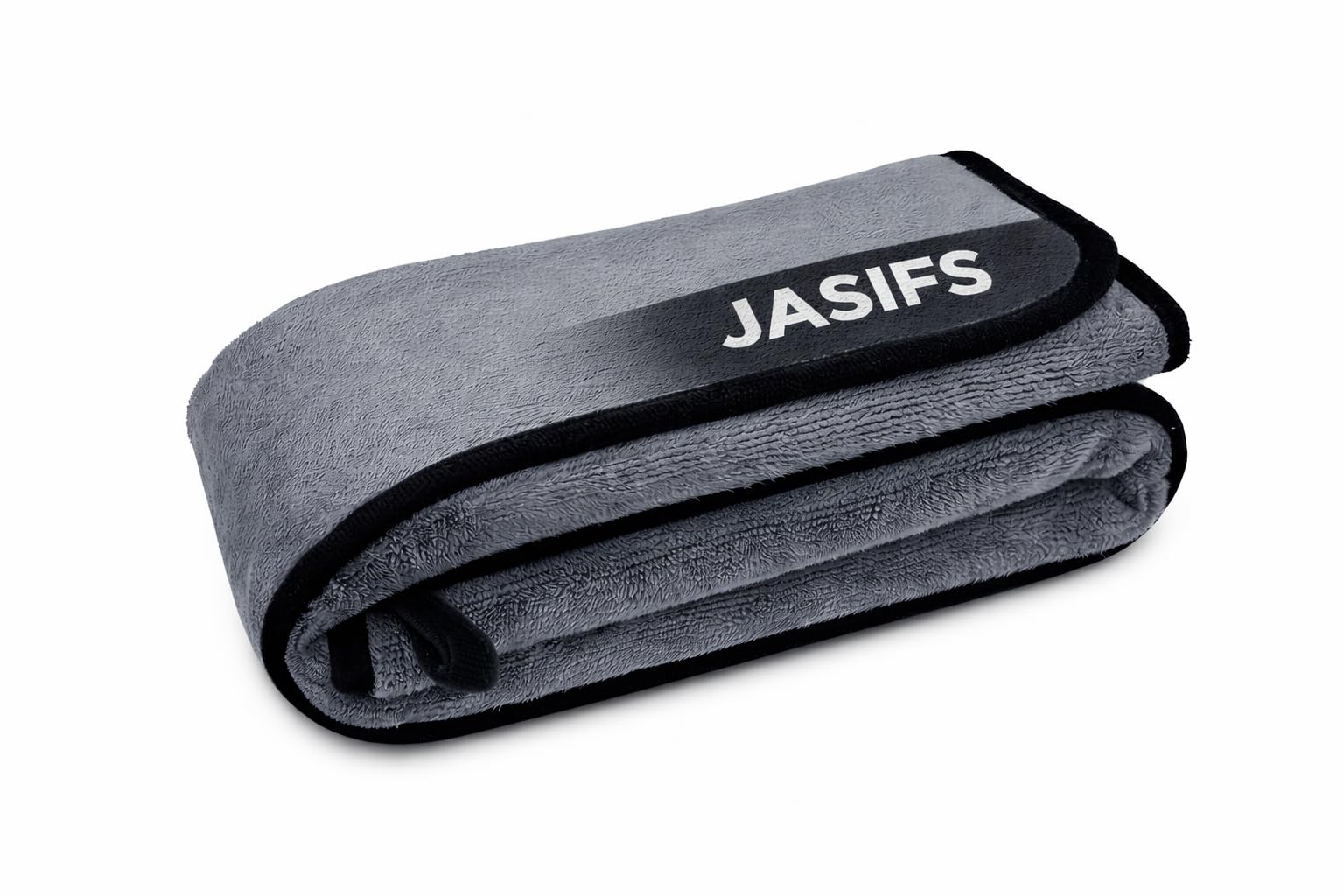 JASIFS Microfiber Car Cleaning Cloth - OG Soft 600 GSM Extra Large (35x75 CM) Microfiber Cloth for Car and Bike - Suede Edging for Scratchless Drying and Detailing (Pack of 1, Grey)-image-20
