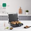 Homend Grilliant 1342H 3 in 1 Inox Body Double Sided XL Casting Plate Toast and Grill Machine