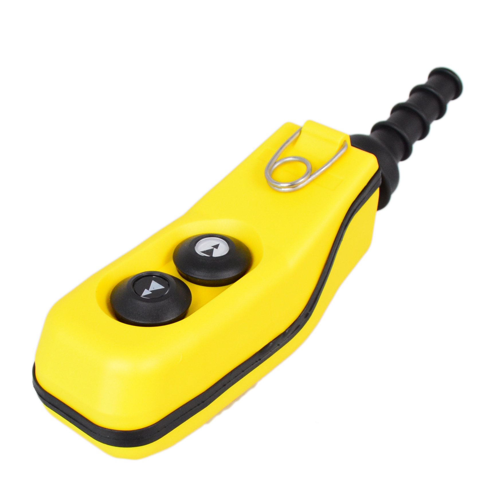Intratec Interruttore a Corda 2 Tasti 10A 400V – Controllo Gru IP65 con Funzione Su/Giù a 2 Stadio – Affidabile e Resistente – Ideale per l'Uso Industriale e Ambienti Difficili