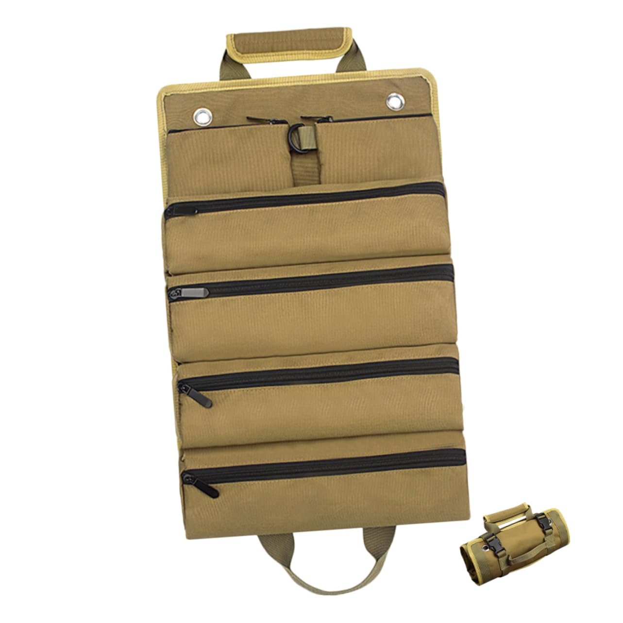 Veemoon Borsa Utensili Oxford Con Chiusura Cerniera Organizer Pratico Per Elettricisti e Falegnami Design e Compatto Resistente e Spaziosa Per Utensili e Accessori
