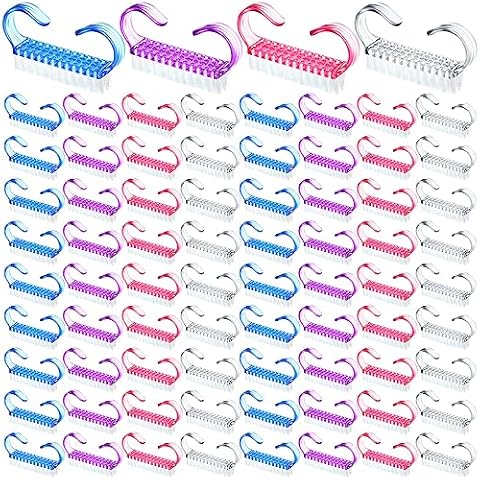 Tanlade 300 Pcs Nail Brush Set Cover