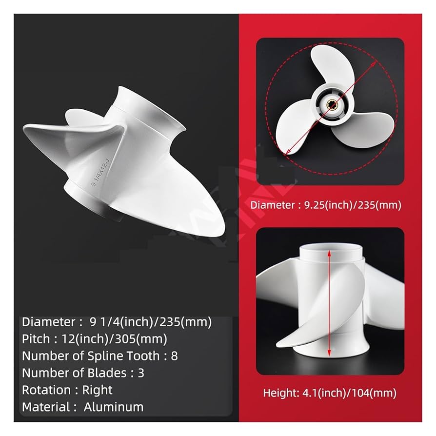 Amazon.co.jp: 丈夫な船舶用プロペラ スクリュープロペラヤマハ