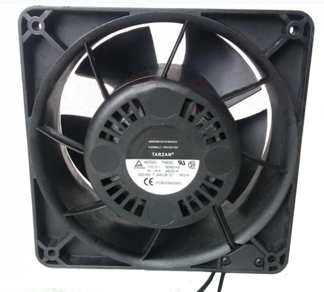 1 PCS TNE2C 115V 48/59W 0.45/0.49A 176×176×80mm Inverter Cooling Fan