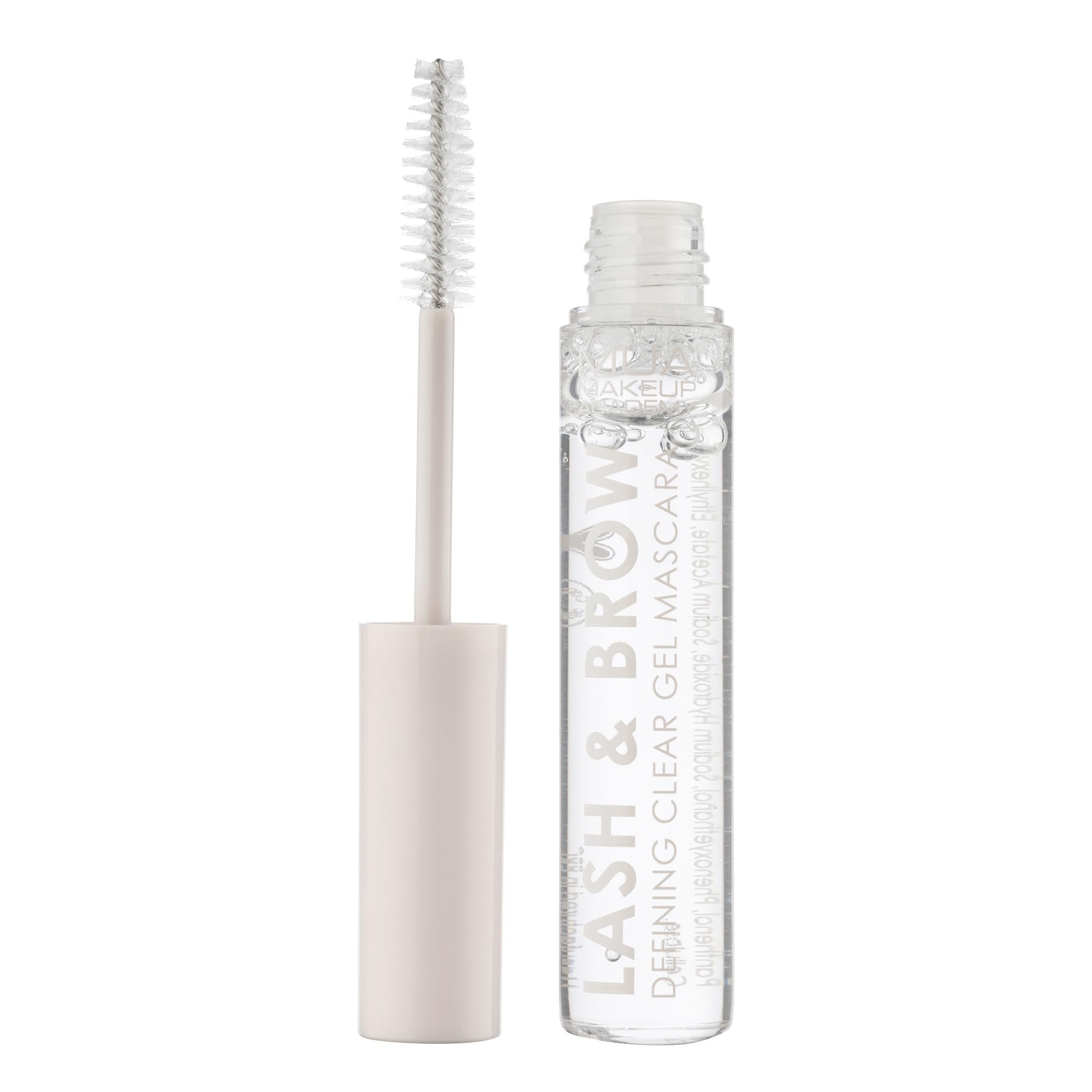 MUA Makeup Academy Lash & Brow Clear Mascara, 9 ml - Vegan & Cruelty Free