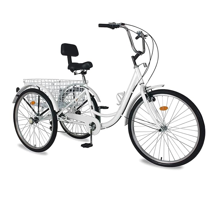 Buy Home 3 Wheel Bikes Adult Tricycles 7 Speed Adult Trikes Three