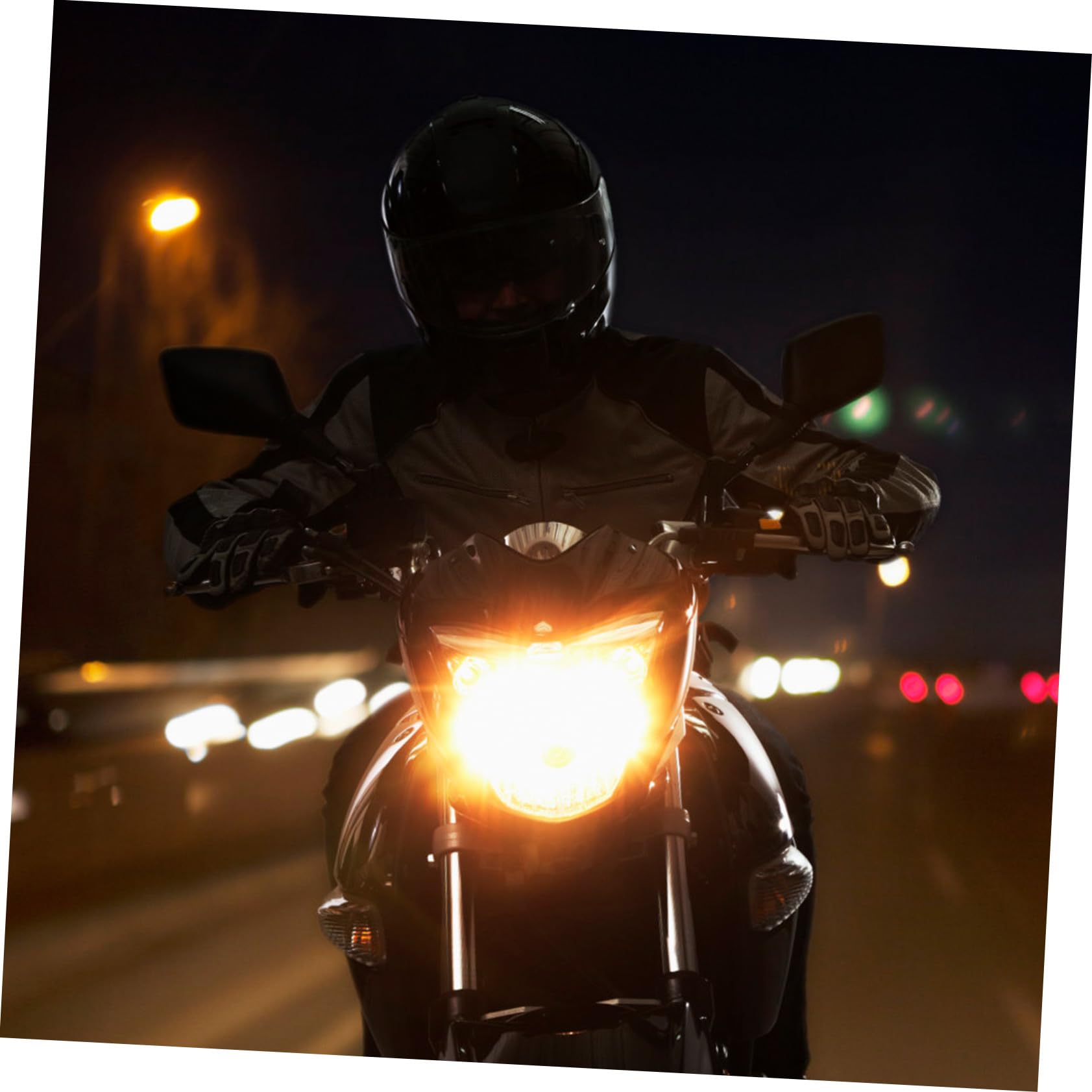 Alipis Faro Anteriore LED per Motocross Exc Sx Sxf Smr, Luce Anteriore Resistente alla Pioggia Chip LED Stabile per Guida Sicura Notturna e Condizioni Meteo Avverse