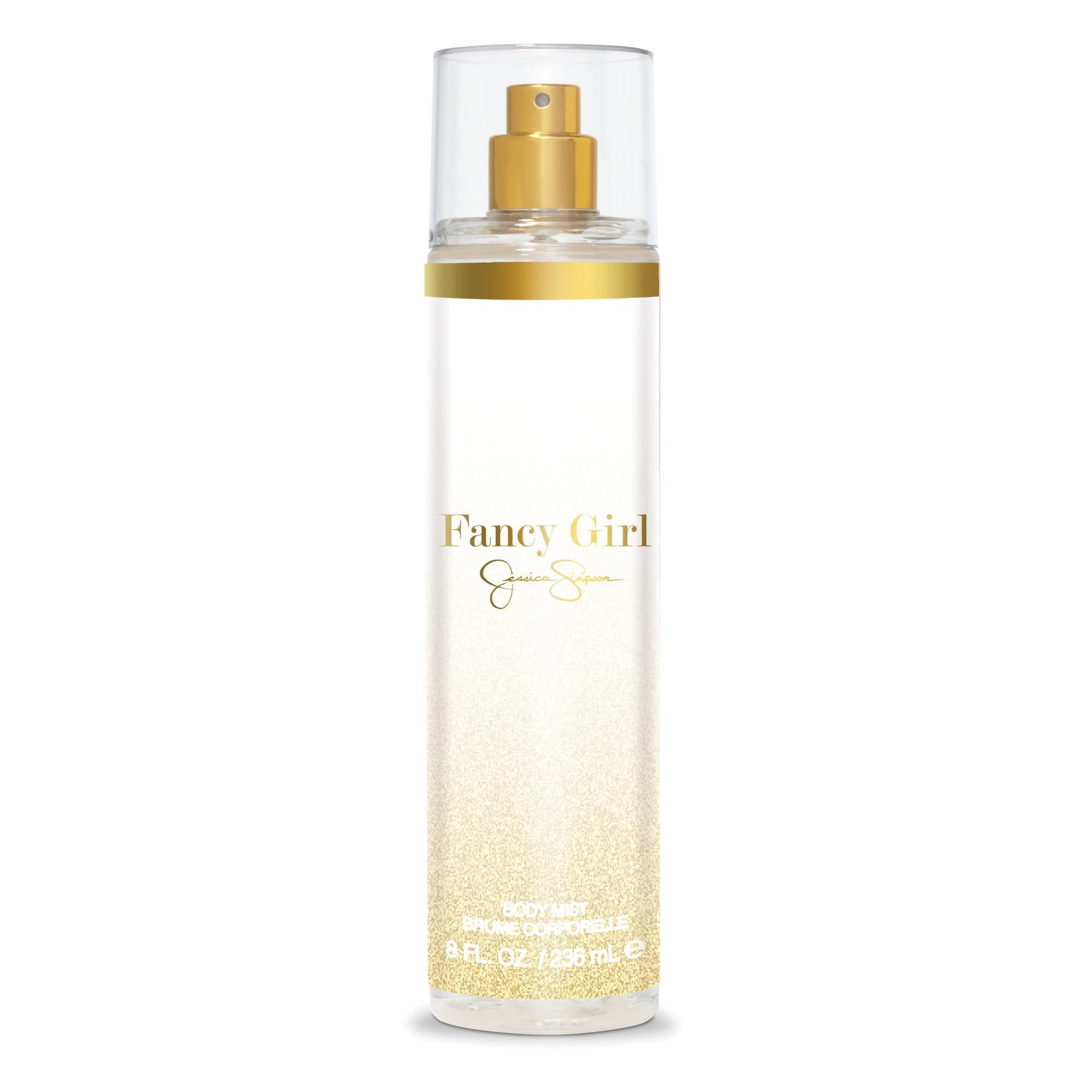 Jessica Simpson Fancy Girl Body Mist for Women, 8 Ounce, Gold, 8 Fl Oz (Pack of 1) (I0003830)