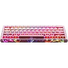 Ladybug Mechanical Gaming Keyboard,61 Key Hot Swappable Mechanical Keyboard