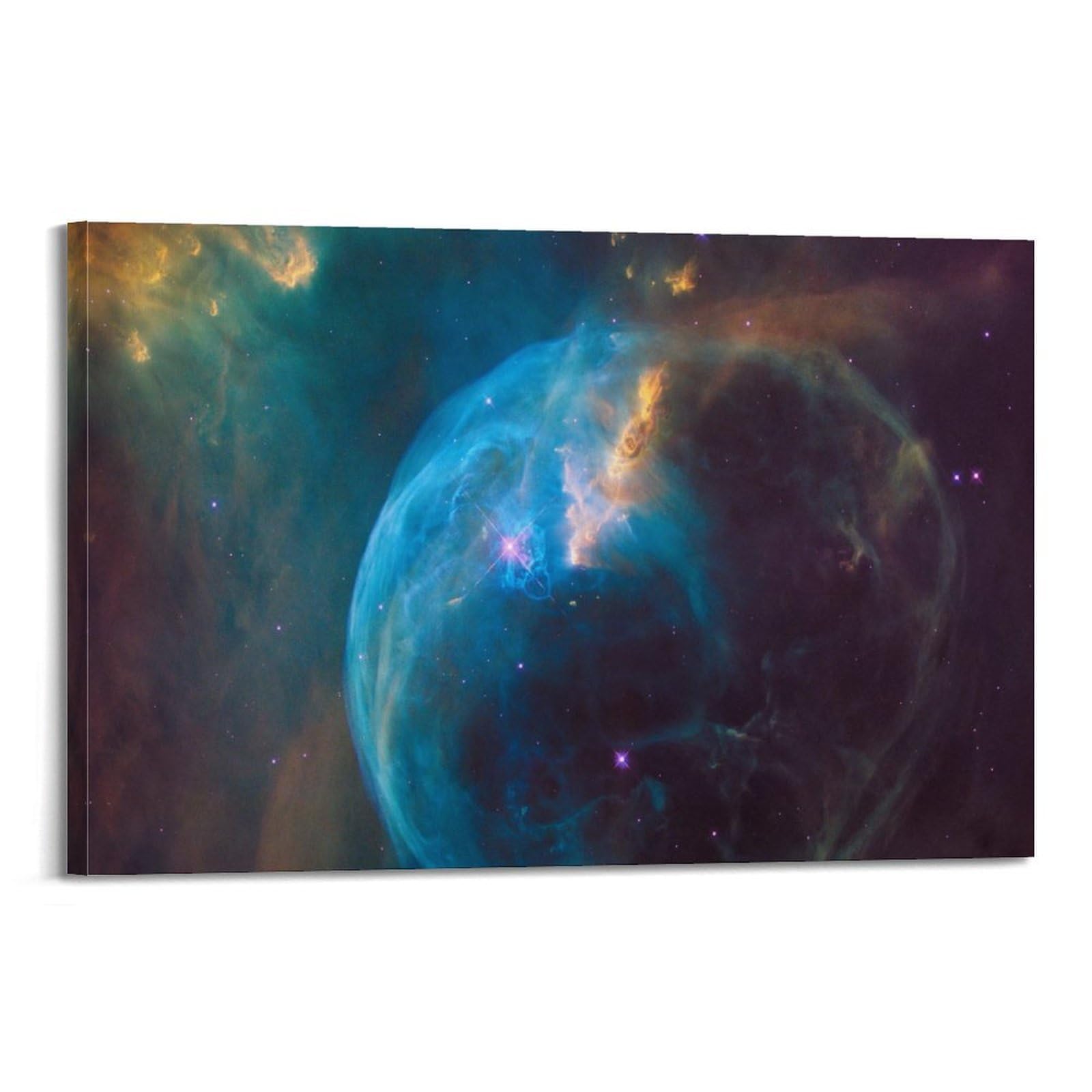 OKAHYS Bubble Nebula NGC 7635 Space Poster Decorative Painting Canvas Wall Artworks Picture 20x30inch(50x75cm)