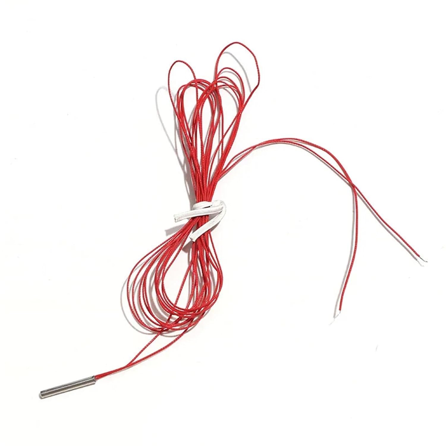 PT100 Type 2MM Minute Extension Thermocouple Sensor 1.5/mm 2/3cores Wire 1Pcs(2cores 1.5x10mm 1M)
