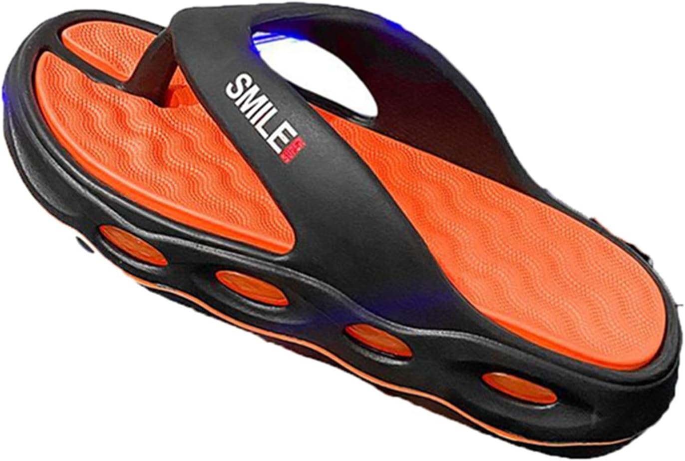 [GUREITOJP] トングサンダル シャワースリッパ メンズ 厚底5cm EVA ビーチサンダル 排水 サマー 安定 フィット