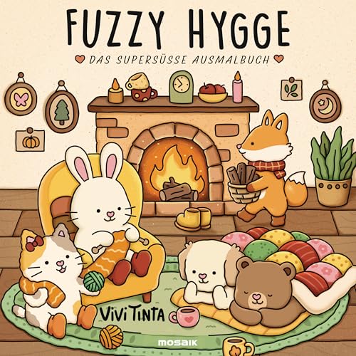 Fuzzy Hygge: Das supersüße Ausmalbuch - Das weltweit erfolgreiche...