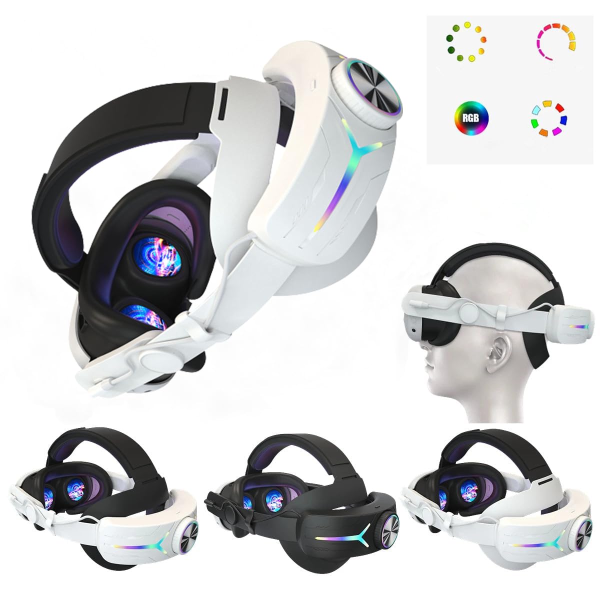 Quest 3 メタクエスト3 ヘッドバンド カバー セット VR Amazon.co.jp: sikiwind VR ヘッドストラップ for Meta Quest 3