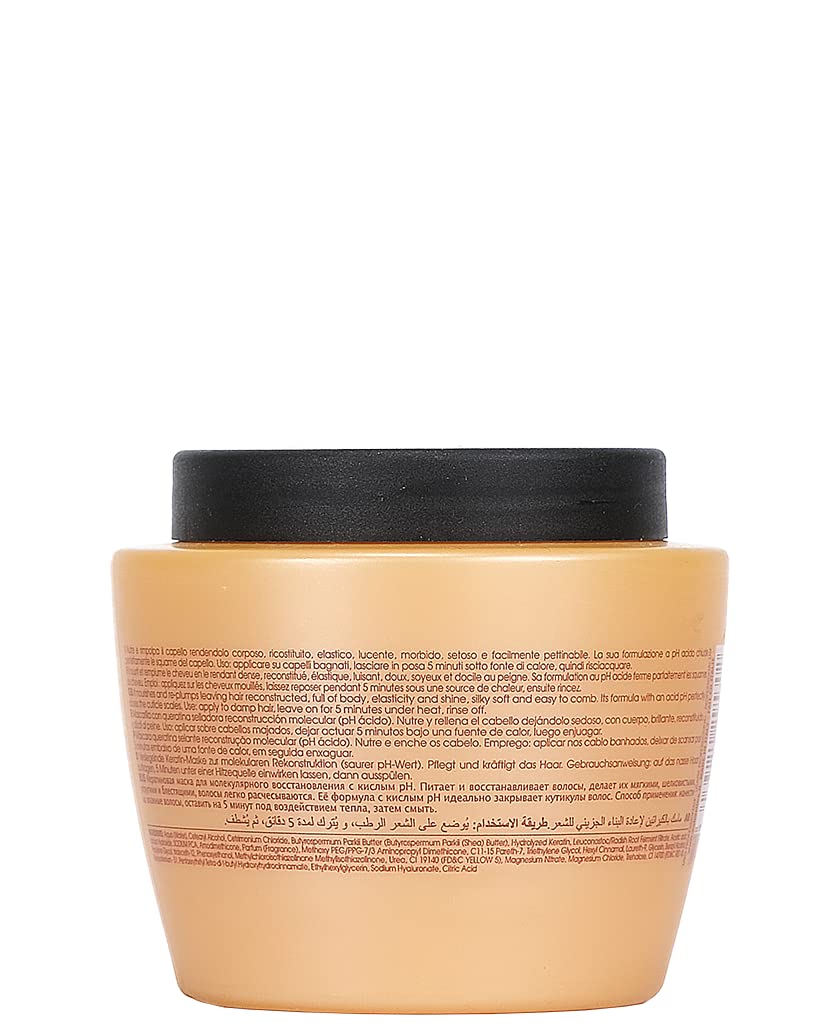 Echos Line Ki Power Keratinic Molecular Reconstruction Mask 500ml/16.9 Oz"Free Starry Lipgloss 10 Ml"