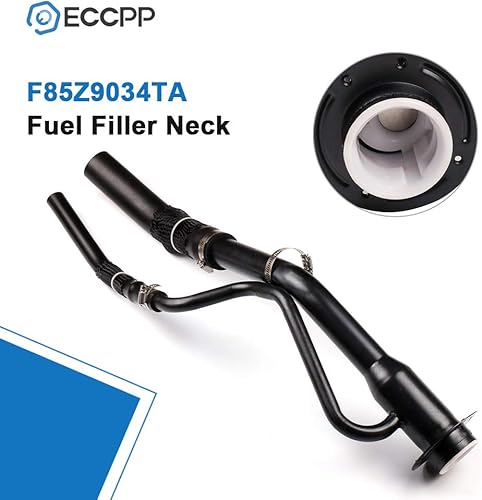 Miniatura 2 de ECCPP Tubo de cuello de llenado de tanque de combustible F85Z9034TA Tubo de tanque de combustible apto para 1997-1998 para Ford para F-150 1997-1998