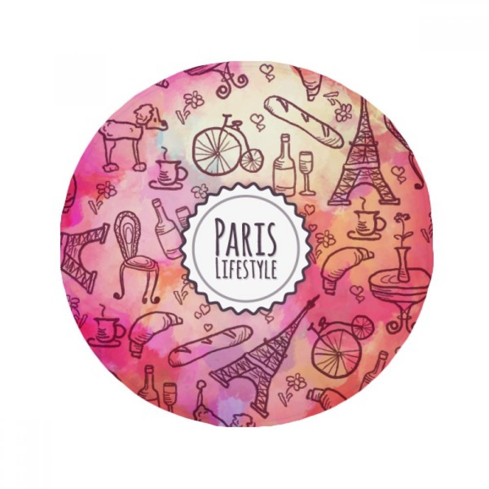 Tapis de salon Paris Rose Vie France pour décoration de cuisine