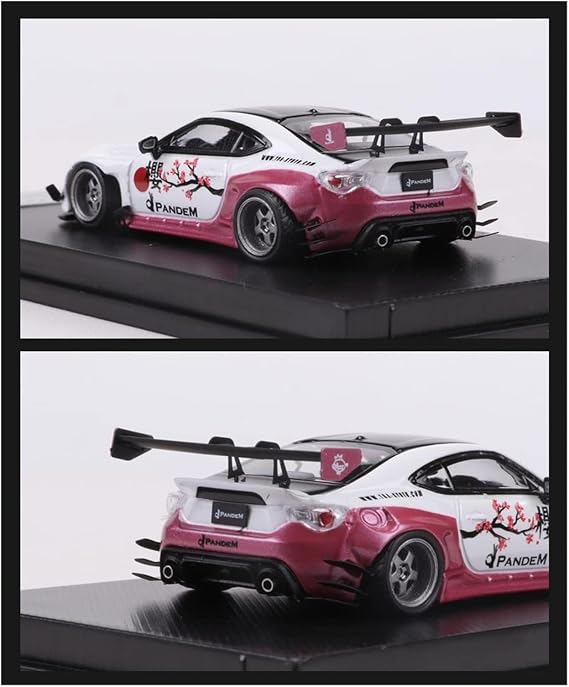 Scale Finished Model Car 1:64 For Toyota GT86 Alloy Racing Car Model Simulation Crafts Ornament Motor Vehicle Toy Miniature Replica Car, darong001