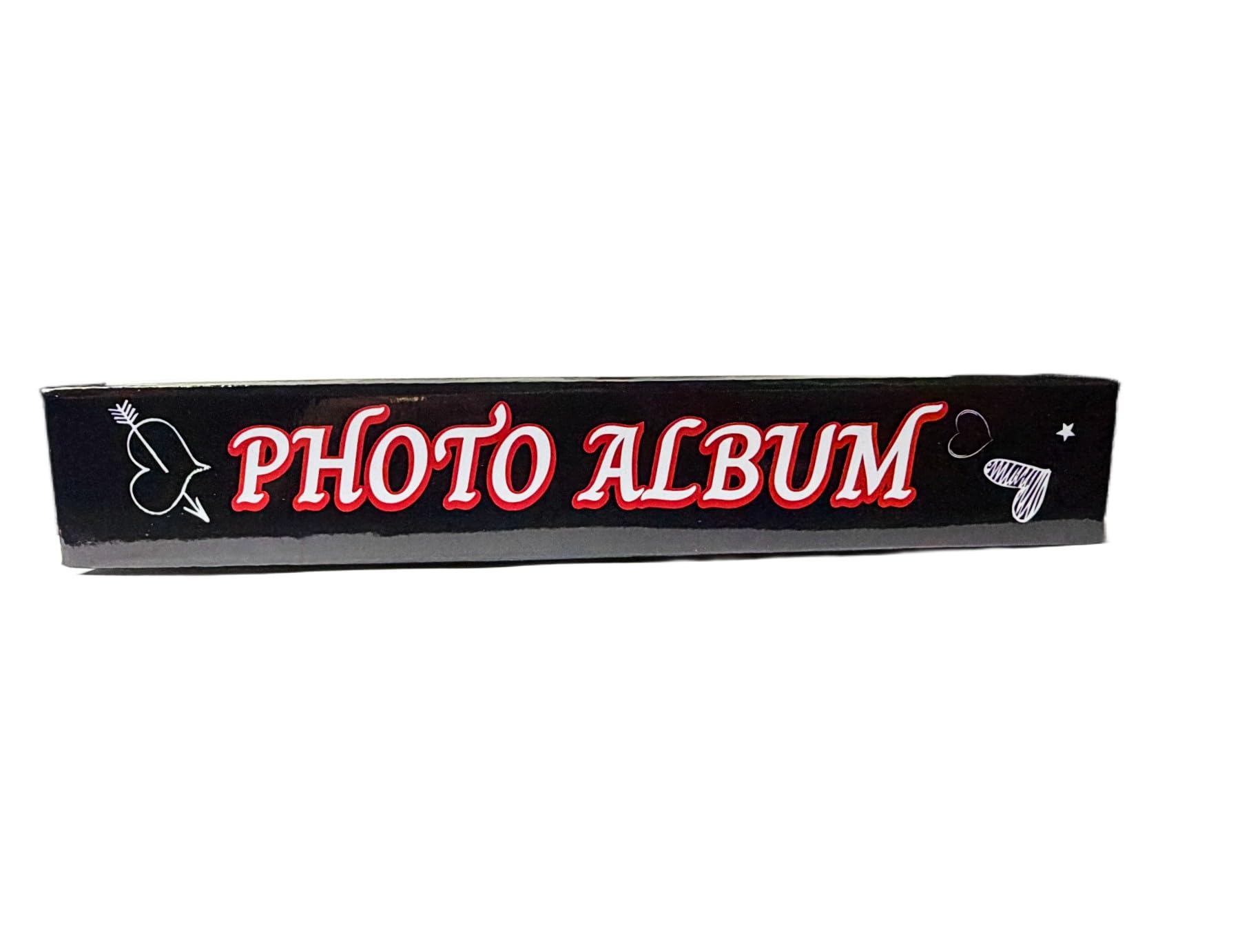 7STAR Love Forever 2026 - Álbum de fotos de 8.75 x 7 pulgadas, capacidad para 100 fotos de 4 x 6 pulgadas, álbum de recortes con páginas autoadhesivas para recuerdos de bodas, cumpleaños y vacaciones