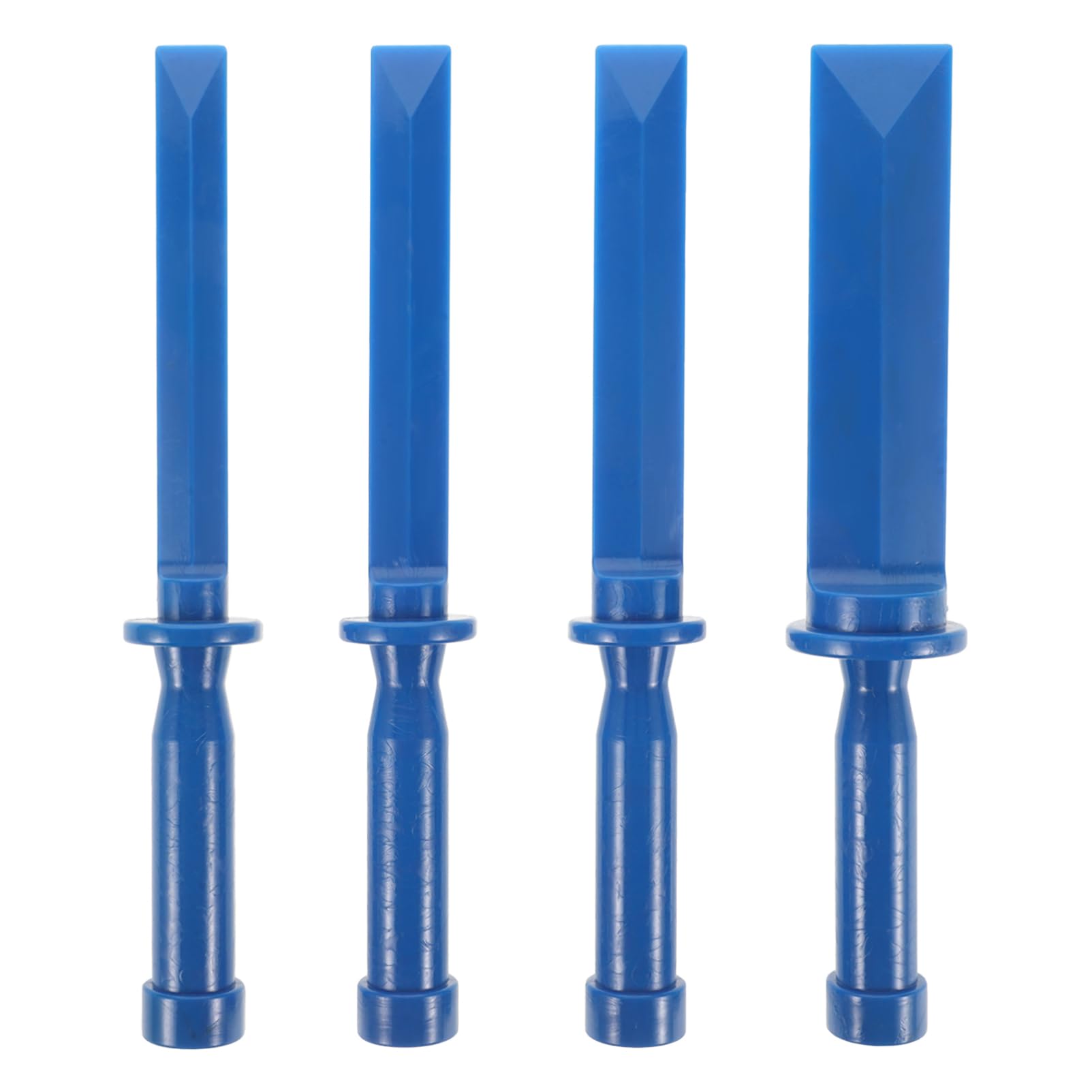 OUNONA Kit de Raspadores de Plástico para Automóvil, 4 Piezas Azul