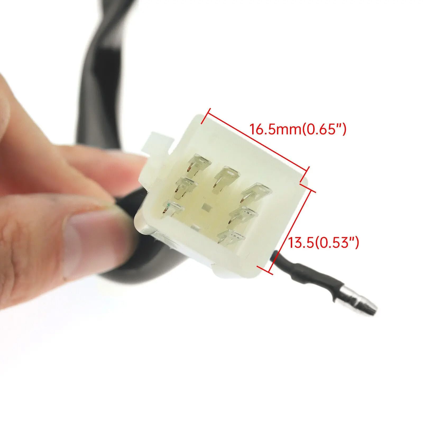 Compte-tours à écran numérique pour tableau de bord - Convient pour ventilateur CG150 150 - Étanche - Instrument de moto LED