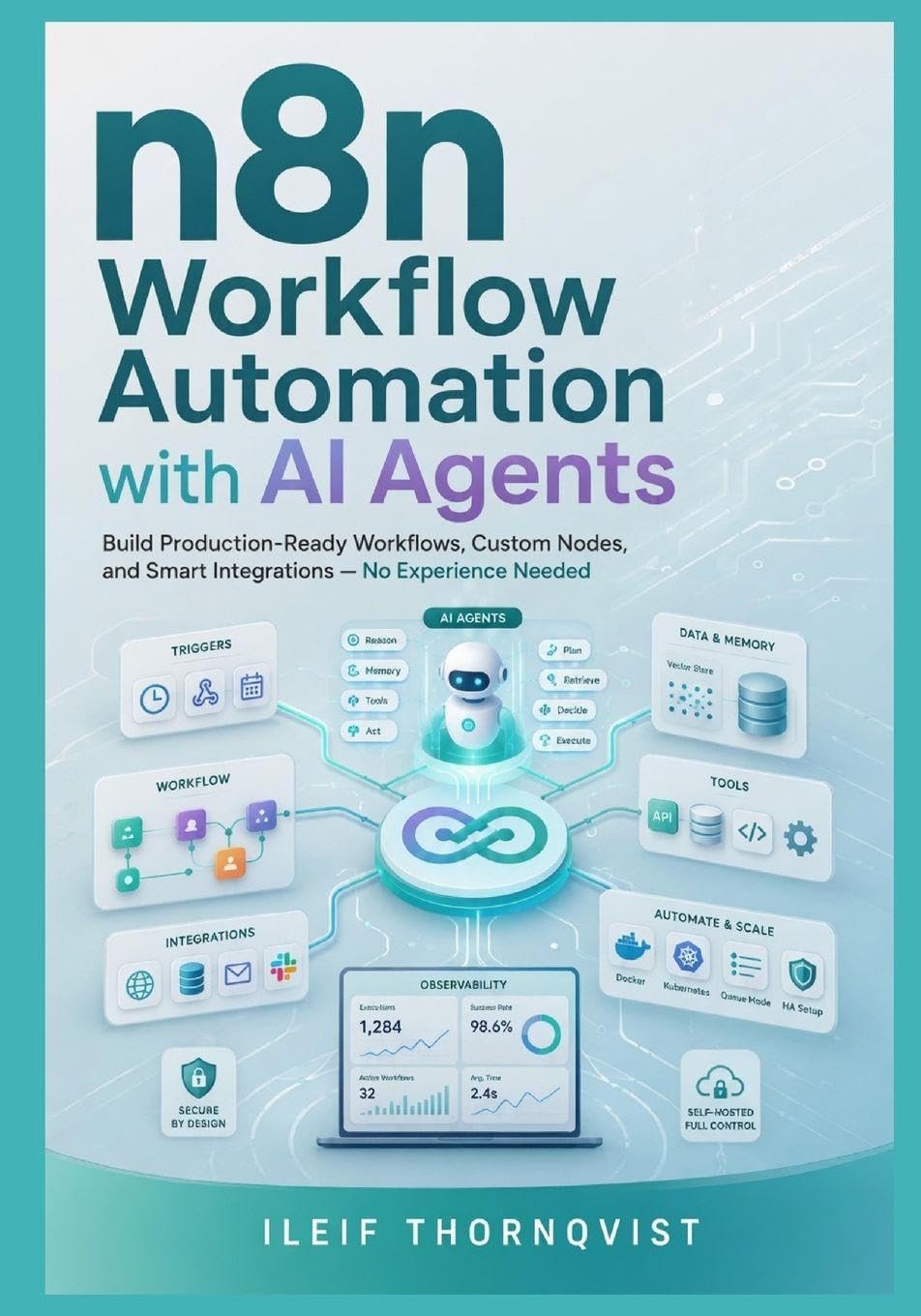 n8n Workflow Automation with AI Agents: Build Production-Ready Workflows, Custom Nodes, and Smart Integrations, No Experience Needed