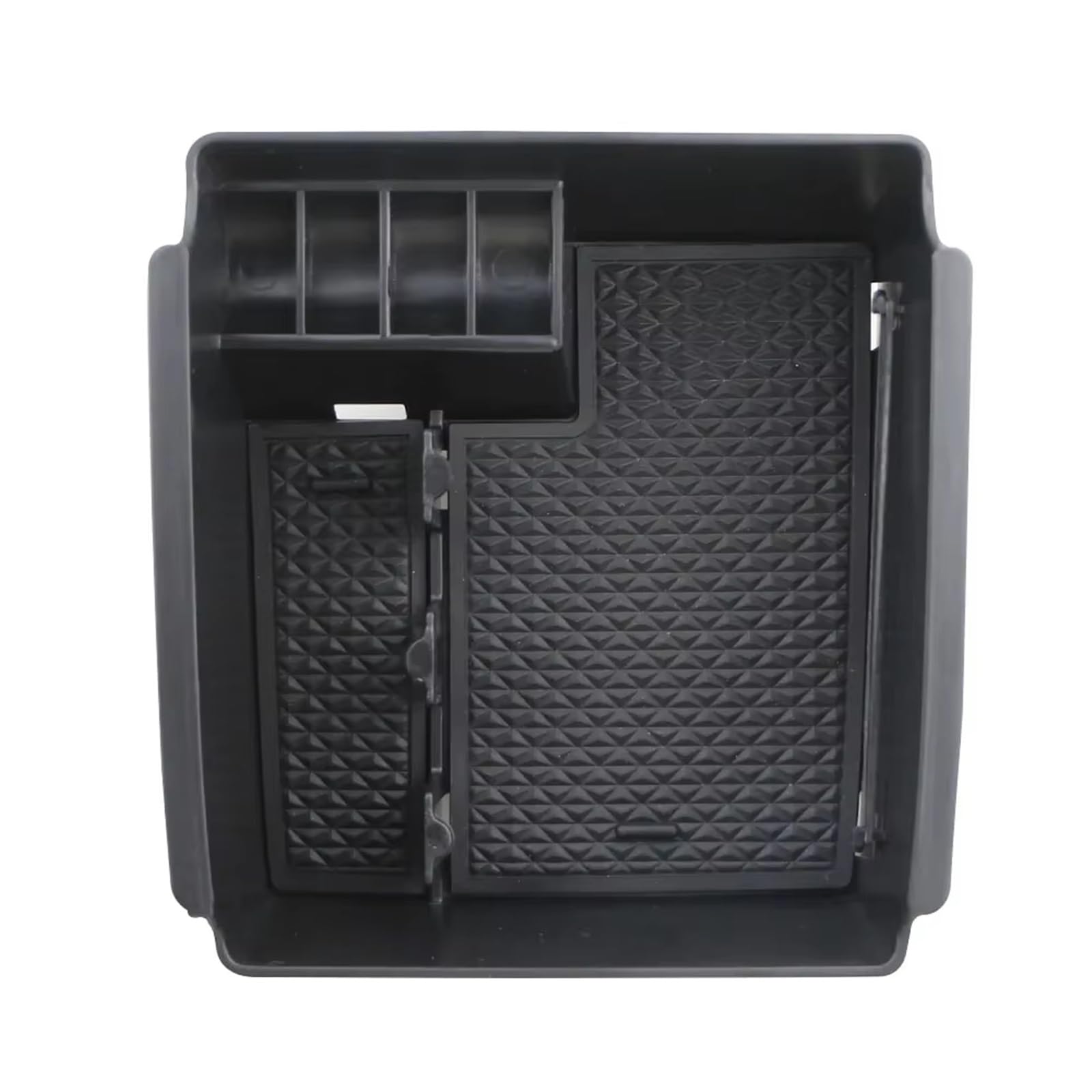 Sztmyvuw One Color Interior Storage Box Compatible With Passat For Magotan B8 2014 2015 2016 2017 2018-2024 Armrest Storage Box Tray Orgainzer Console Container Holder Interior Accessories