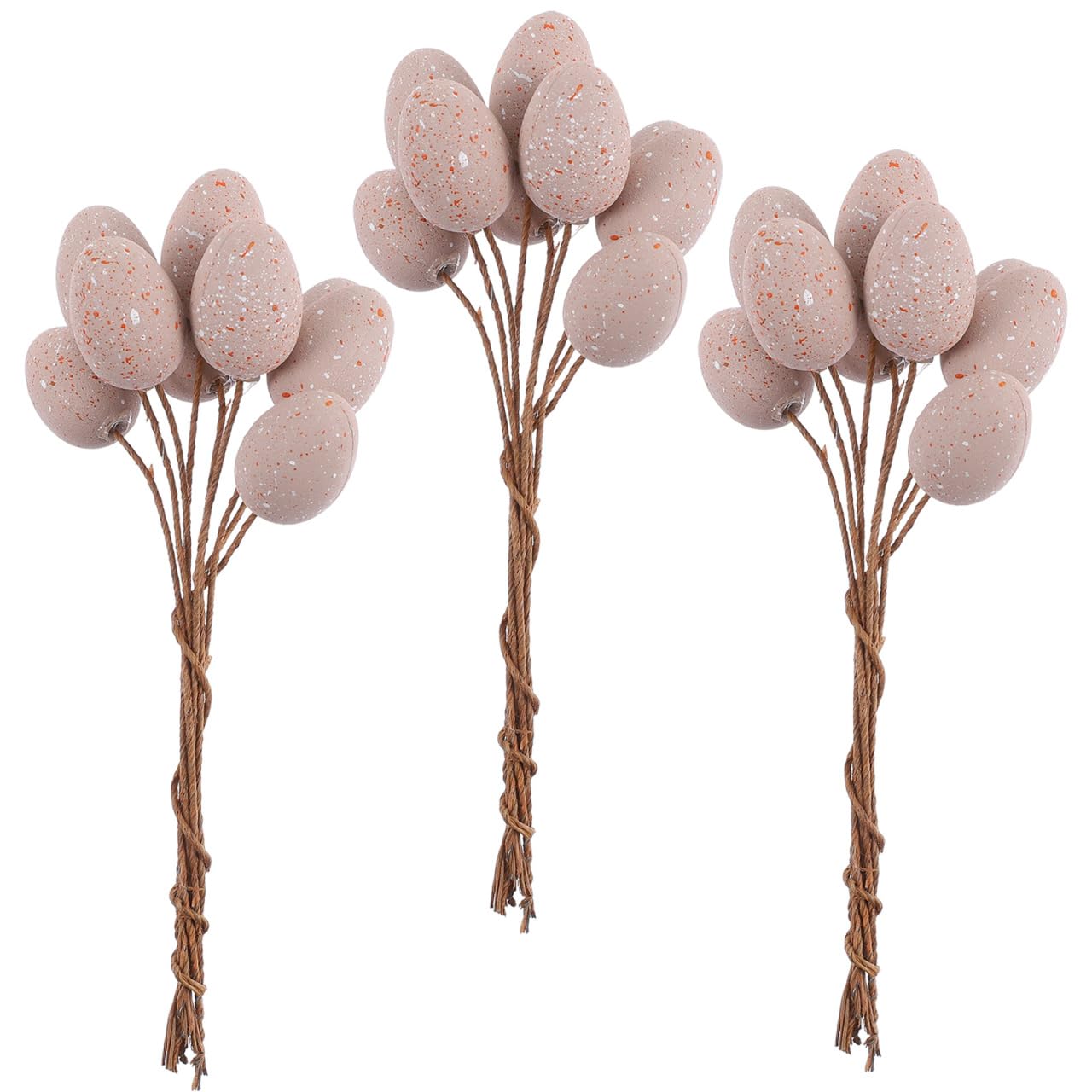 jojofuny 27pcs Easter Spotted Decoration Branches Easter Party Celebration Decor Spring Floral Picks Artificial Tree Ornaments Arrangement Supplies