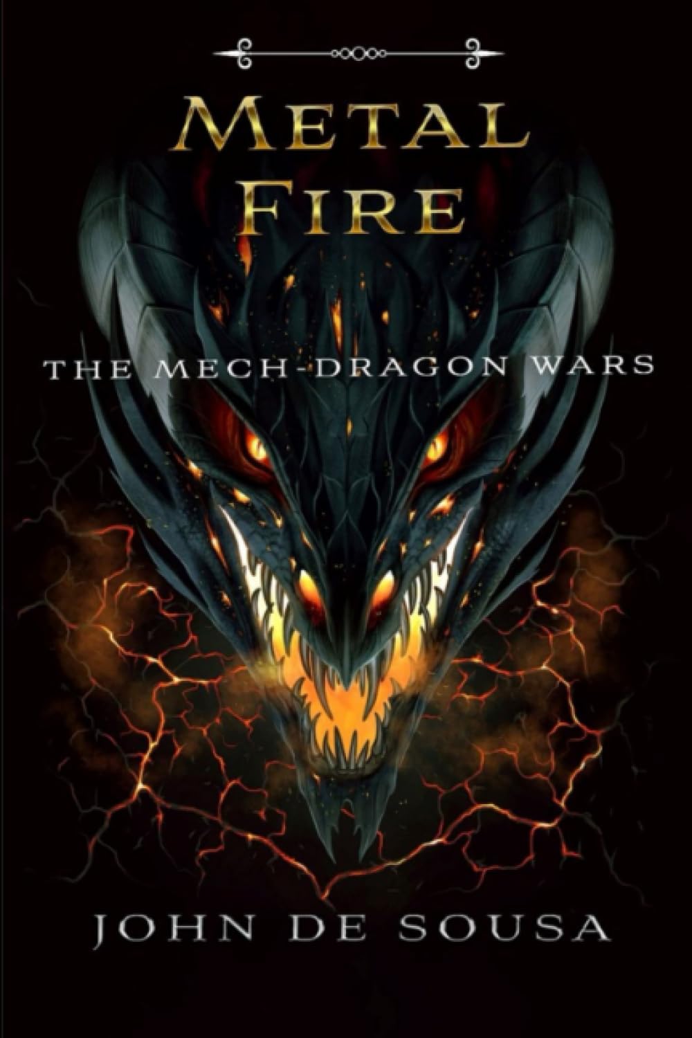 Cover of Metal Fire: The Mech-Dragon Wars