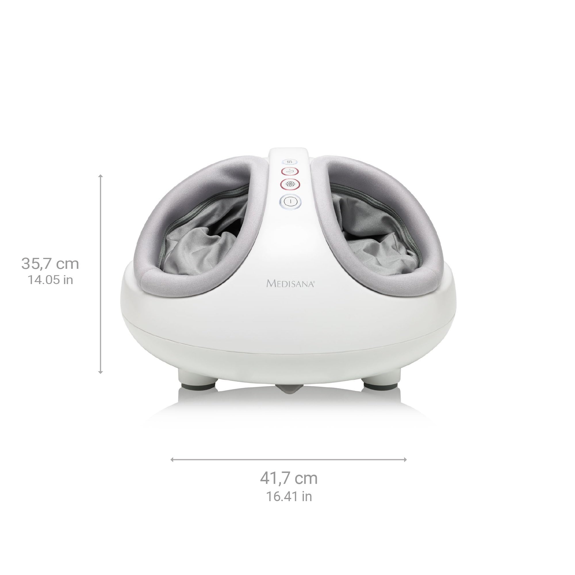 medisana FM 888 masażer Shiatsu do stóp, elektryczny, funkcja czerwonego światła, ciepła, 2 prędkości