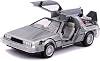 Jada, 253255021, Back to the Future Time Machine, Die-castMetal, Illuminated, 1:24 scale, Time Machine Back to the Future 2 Series