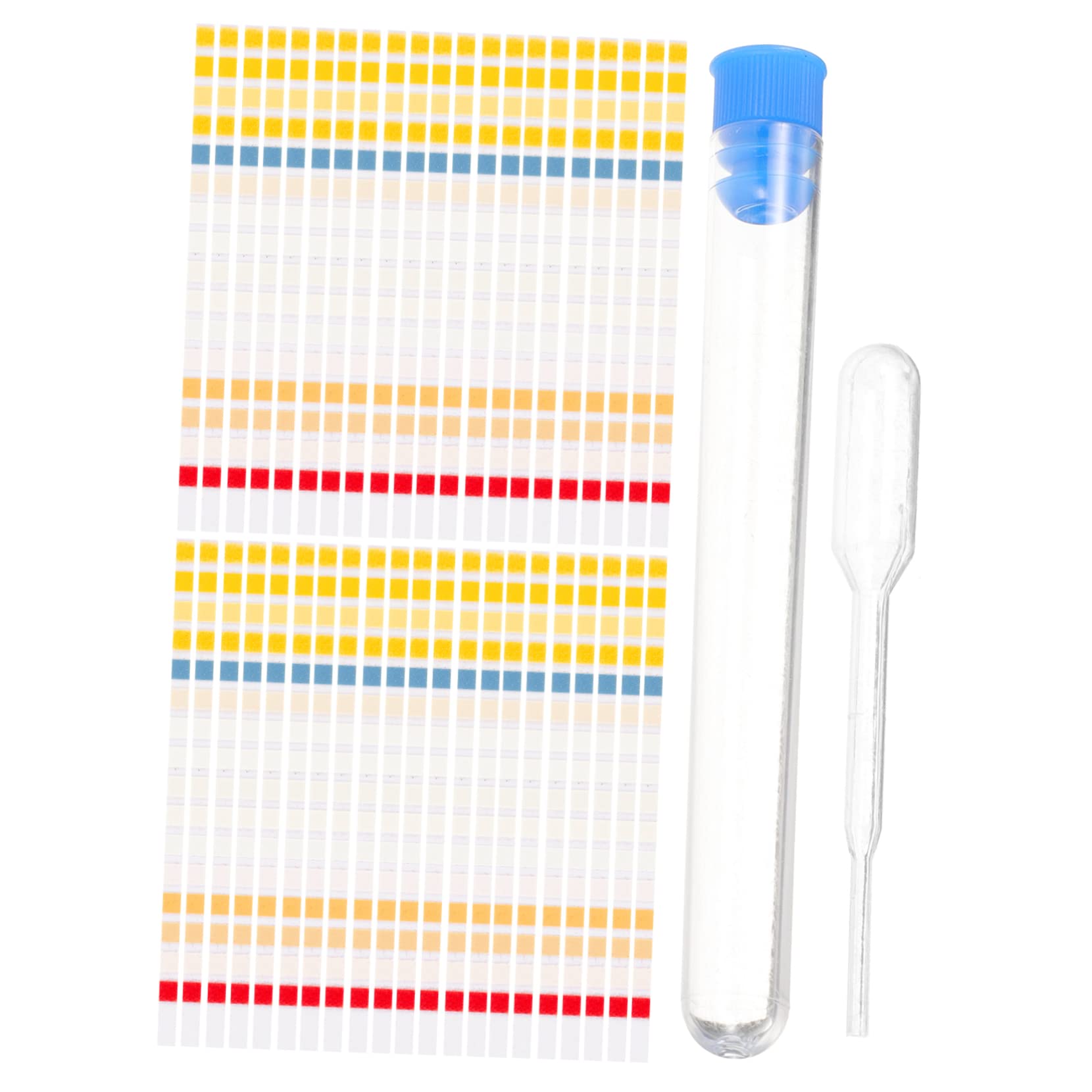 INOOMP 150stücke Trinkwasser Teststreifen Wasserqualitätstest Präzise Und Einfach Zu Bedienen Für Leitungs Und Trinkwasseranalysen Inklusive Pipette Und Reagenzglas Zuverlässig Und