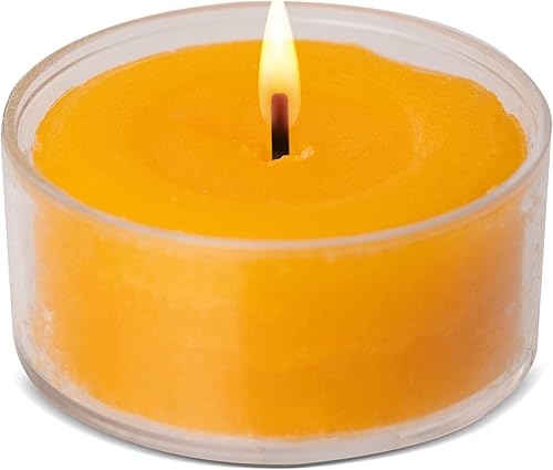 Miniatura 8 de HYOOLA Velas perfumadas de té  Taza transparente  Velas perfumadas de mango tropical  6 horas de tiempo de combustión  Paquete de 15  Fabricado en