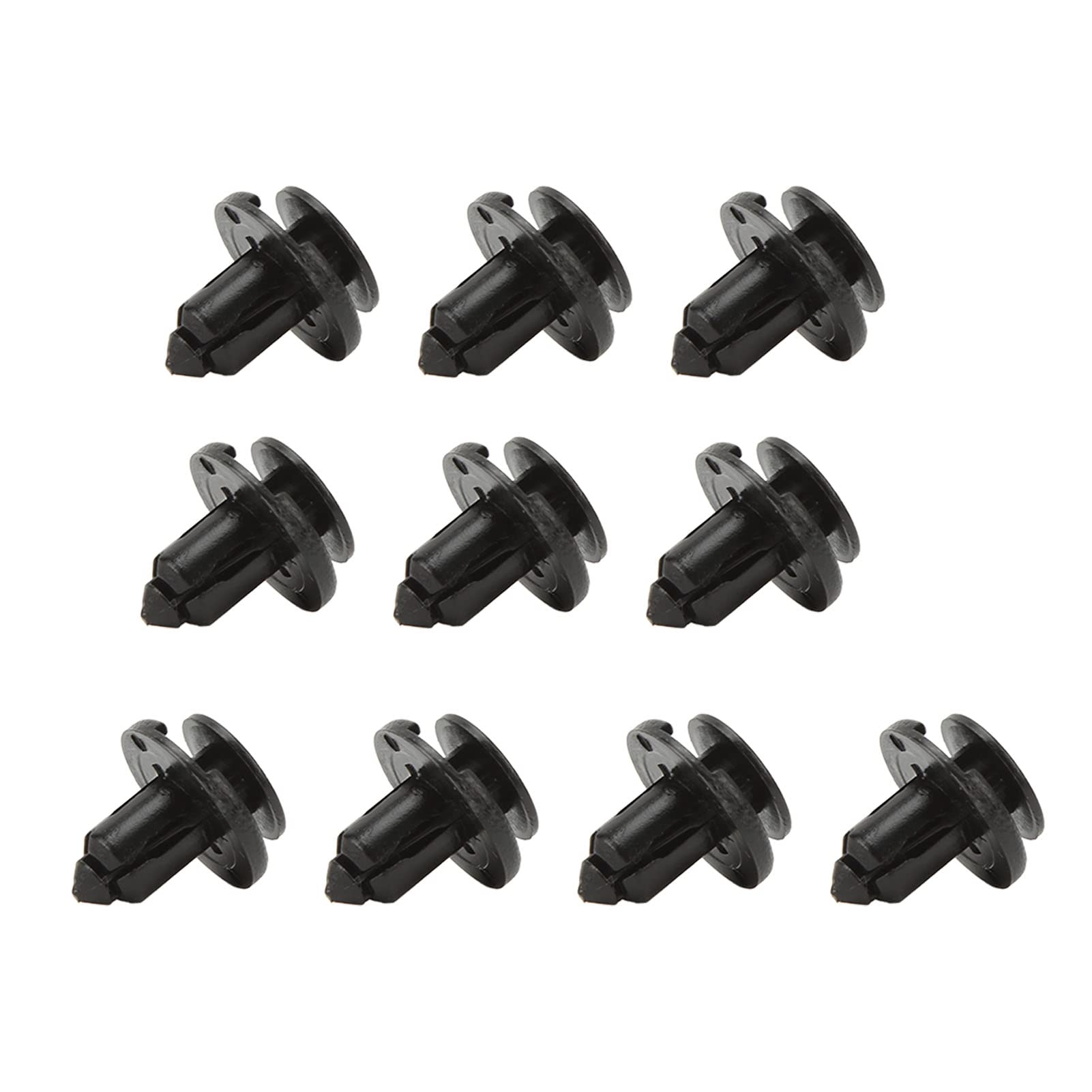 Set universale rivetti in plastica per auto di 100 paraurti porta