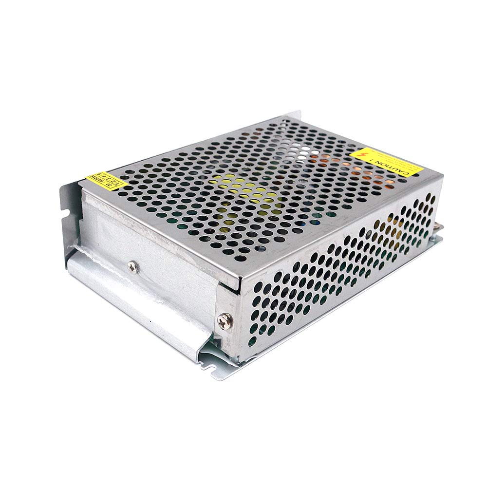 Alimentation à Découpage 50W DollaTek - Entrée 110V/230V AC, Sortie 24V DC 2A, Pour Caméras, Bandes LED, Systèmes Sécurité