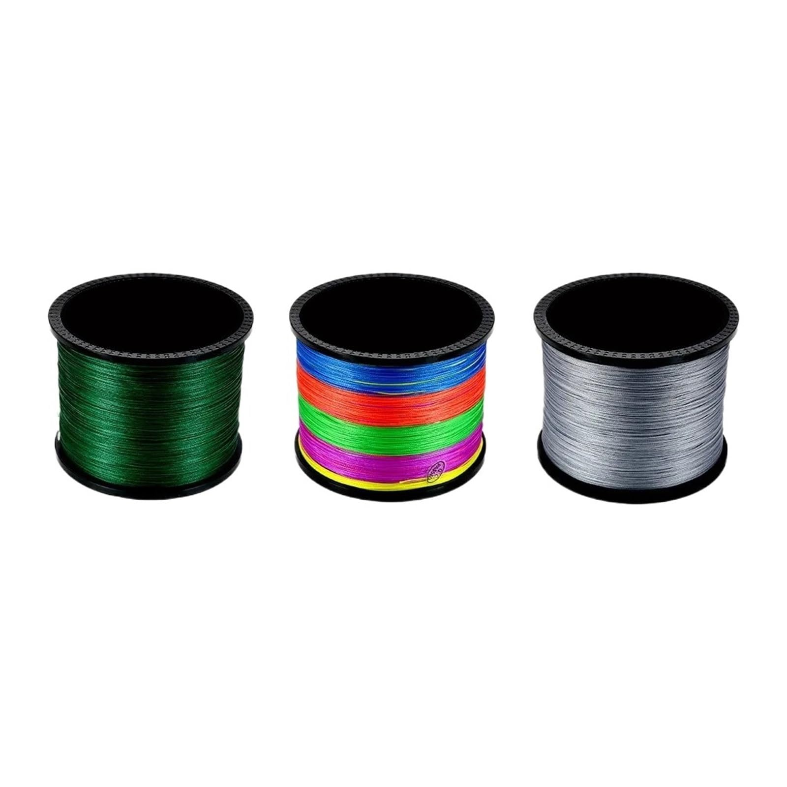 Hilo de Pesca Trenzado X12, multifilamento PE, Alambre Carpa, Multicolor, Fuerte