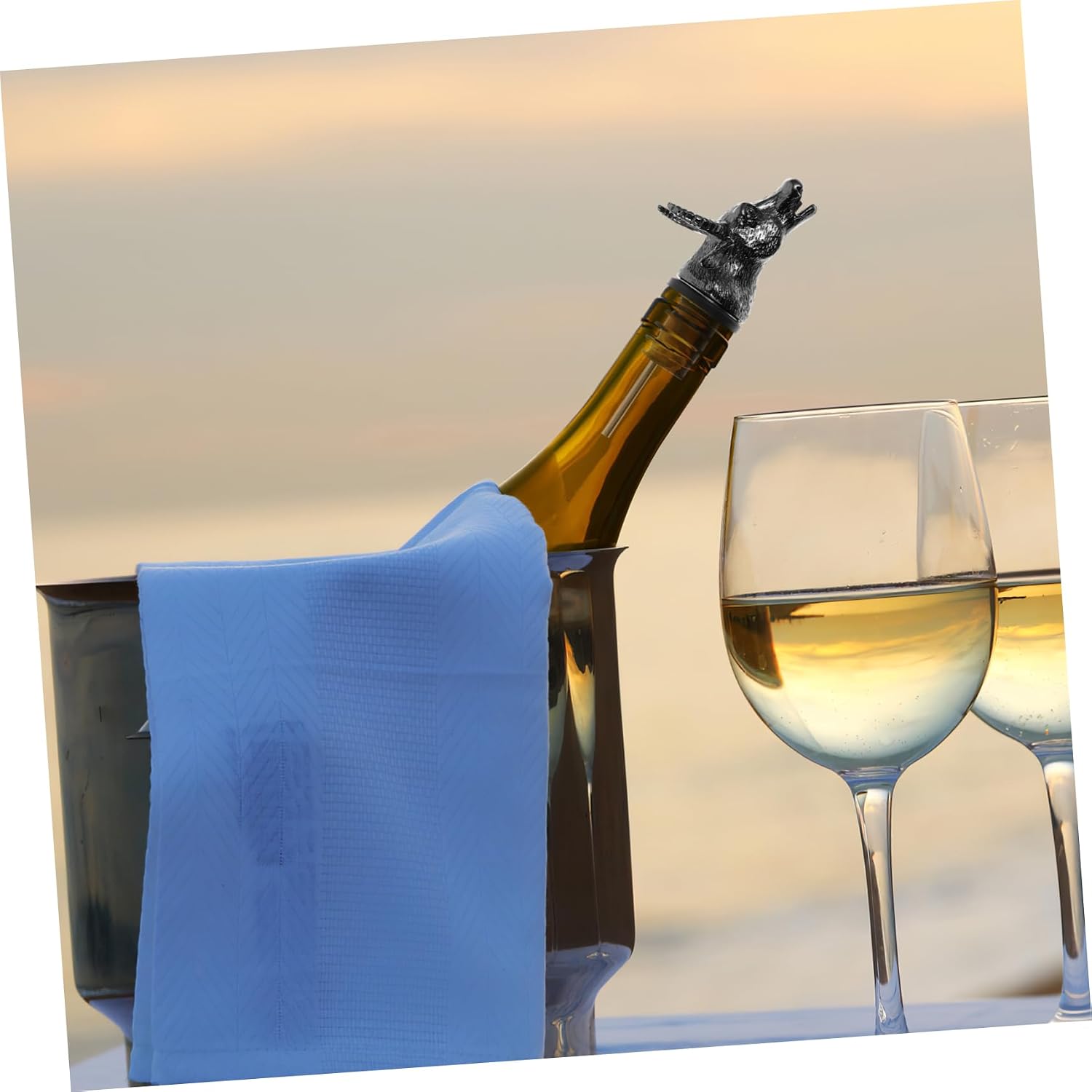 BESTOYARD Funny Wine Accessories Pour Spout for Liquor Bottles Animal Head Design Party Favors