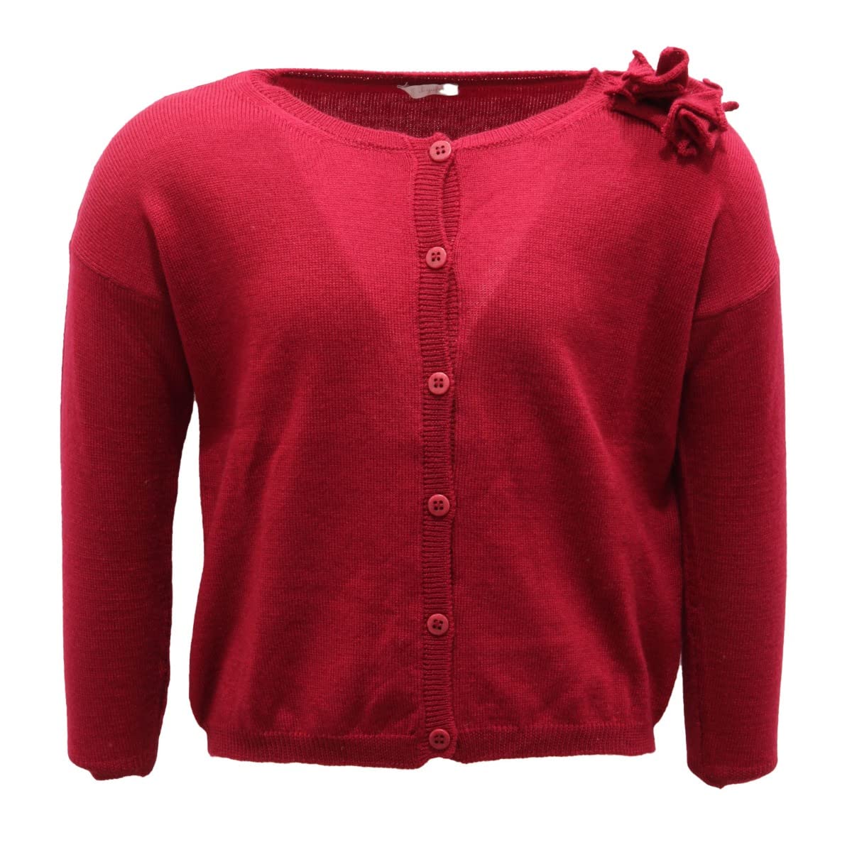 Il Gufo 4454AL cardigan bimba girl kids wool sweater