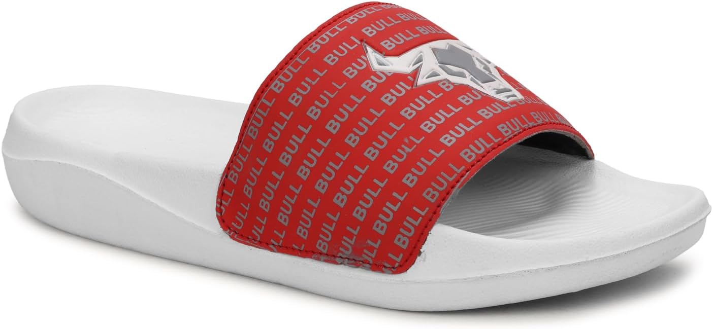 Sliders for Men | Lightweight Comfortable Boys Slippers | Flip-Flops White | Black | Sea Green | Red
