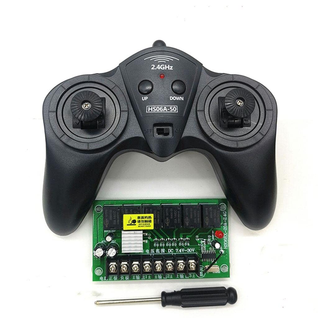 Módulo Receptor de Control Remoto RC de 6 Canales de Alta Velocidad .4G, 7.4V, Accesorios para Juguetes RC de Bricolaje, a