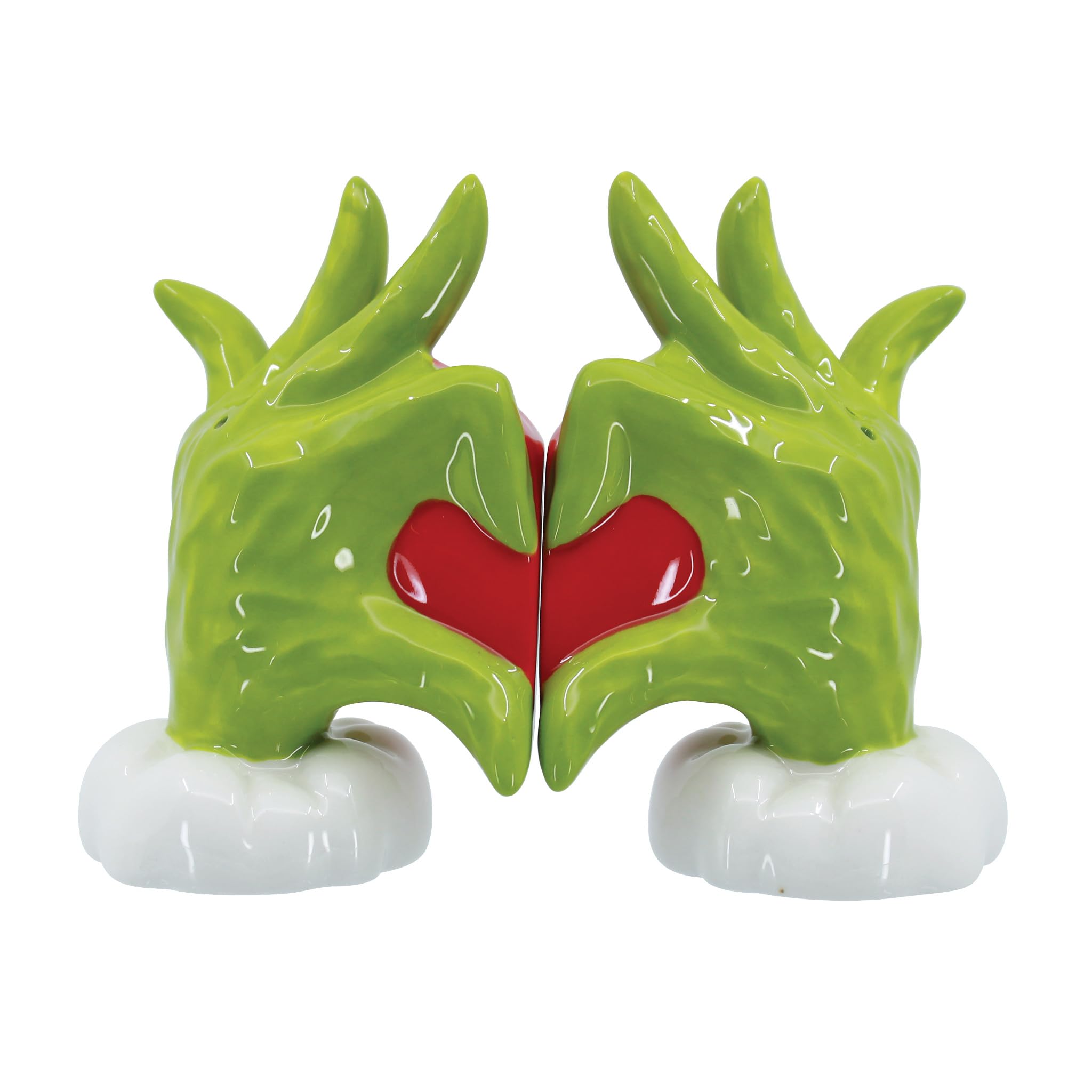 Ensemble salière et poivrière Grinch Department 56 pour égayer vos repas de Noël