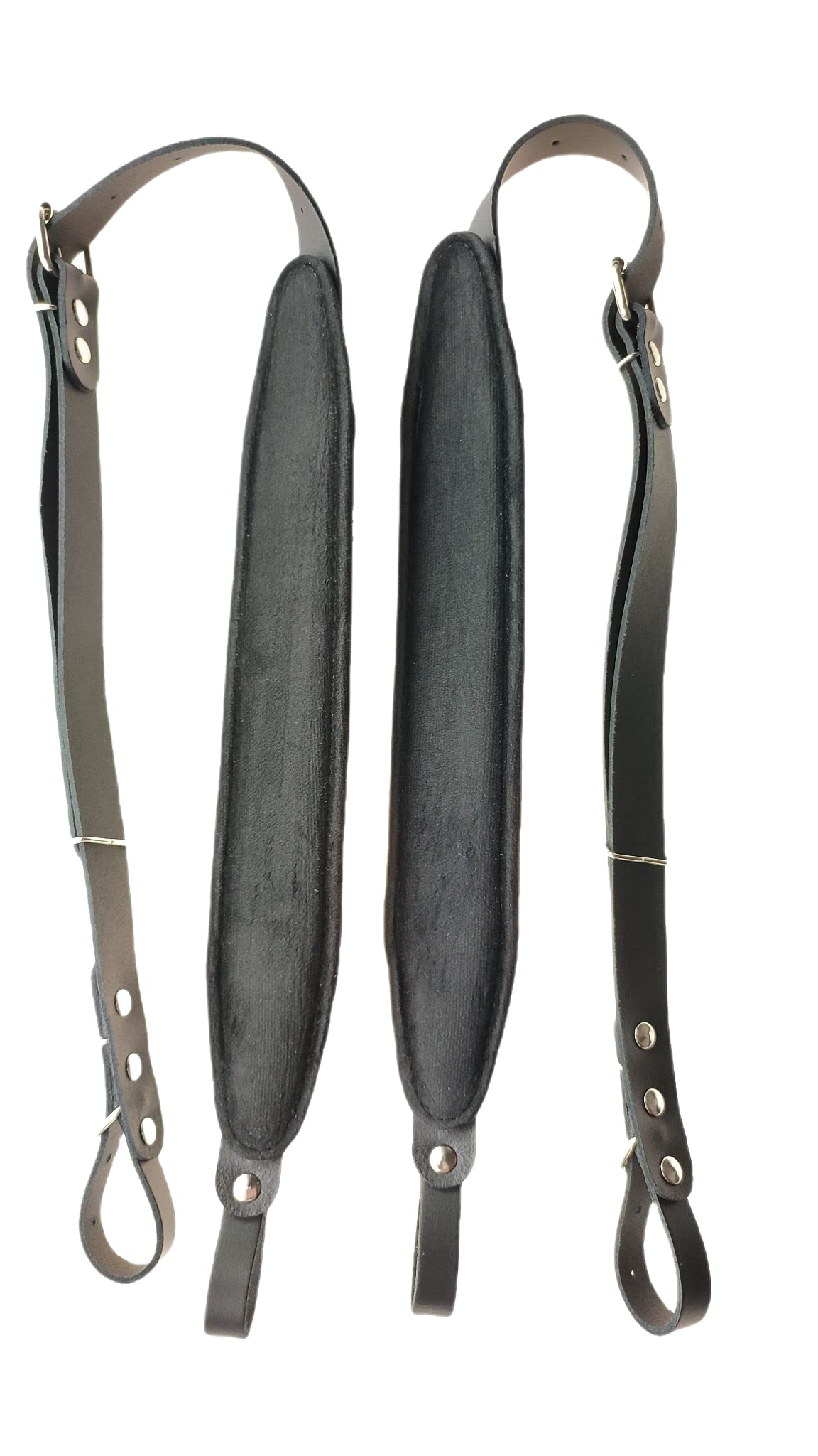 Akkordeongurte Leder 5cm Schultergurte 60-120 Bass