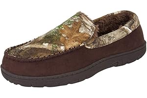 Memory Foam Camo Real Tree Slippers