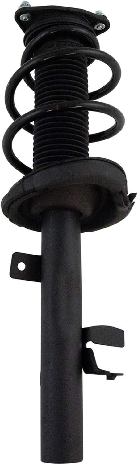 TRQ Front Steering & Suspension Kit Complete Strut & Coil Spring Assembly Control Arm with Ball Joint Sway Bar Stabilizer Link Tie Rod Compatible with 2013-2019 Ford Escape