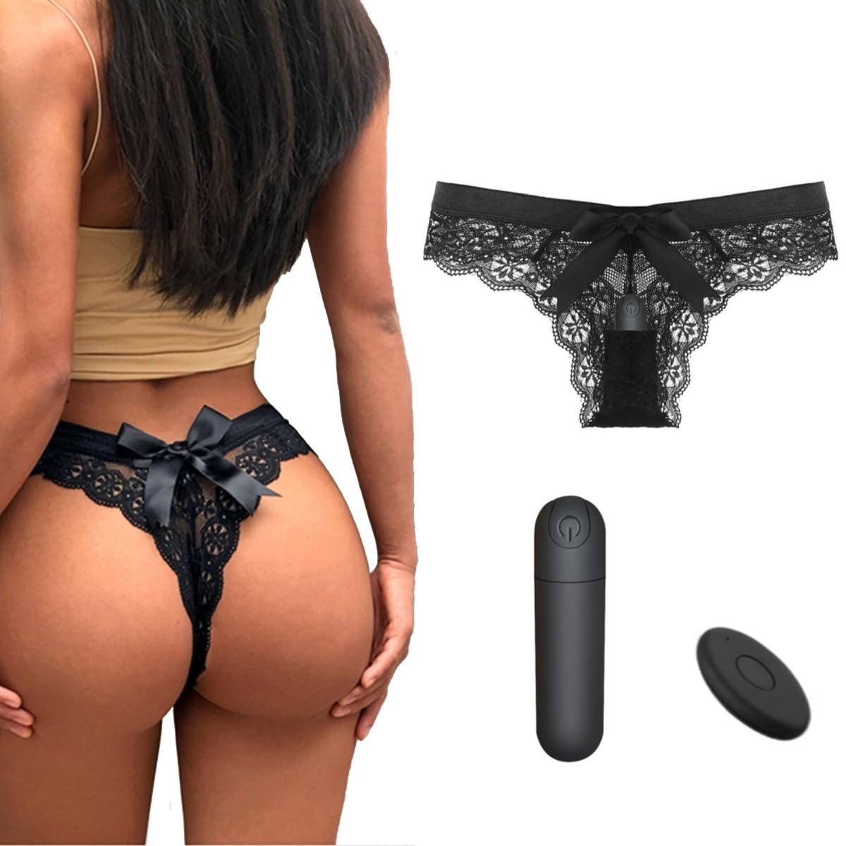 Juguetes sexuales con control remoto, vibradores tipo bala para el punto G, 10 vibraciones, estimulador de clítoris impermeable, juguetes sexuales para adultos para mujeres o parejas.