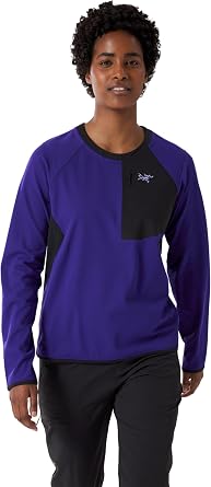 Arcteryx Delta Crew Neck Pullover Womens | Warm Breathable Performance Fleece Crewneck