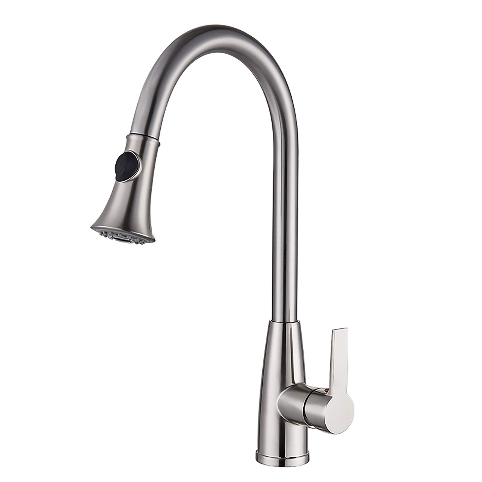 Robinet de cuisine douchette extractible pour nettoyer grand évier facilement