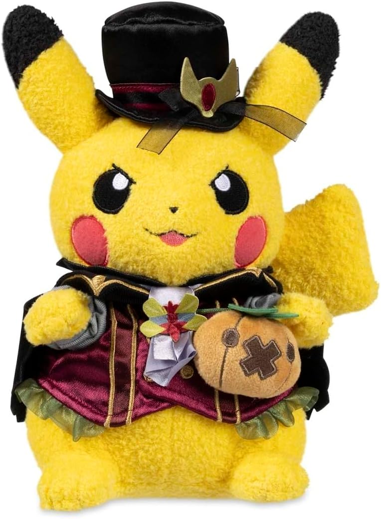 Pokémon Center: Pikachu Halloween Ghost Chateau Poké Plush