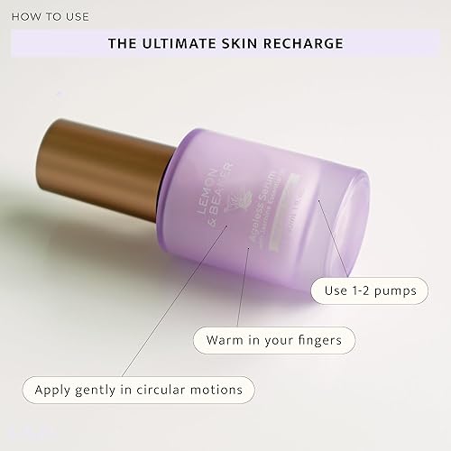 Miniatura 6 de LEMON & BEAKER Suero de noche vegano con retinol, hidratante facial libre de crueldad para reducir líneas finas, infundido con aceite de jazmín y